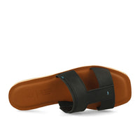 TOMS Seacliff Black Veg Tan Leather
