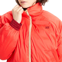 Levi's Lydia Reversible Puffer Jacket Poppy Red