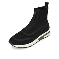 La Strada 2003169 Migh High Knitted Damen Sneaker Black Knitted Rubber