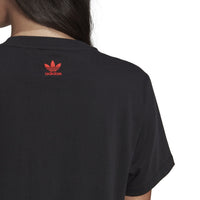 adidas Reg T-Shirt Damen Rich Mnisi Print Black