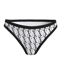 Calvin Klein Bikini Hose Damen Monogramm White