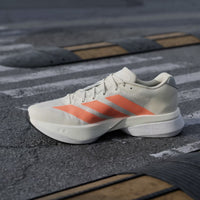 adidas Adizero Boston 13 M Herren Off White Orange Grey