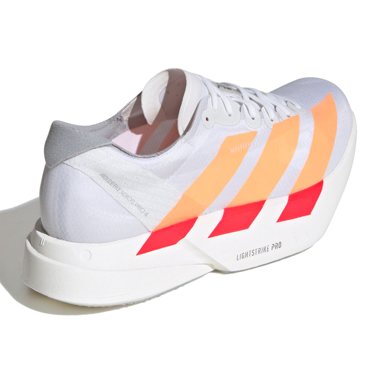 adidas Adizero Adios Pro 4 Damen White Orange